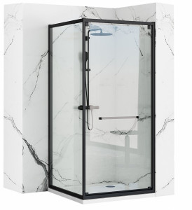 Rea K8881 Space In Black Kabina prysznicowa 90x90