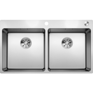 Blanco ANDANO 400/400-IF/A Stal polerowana korek auto. InFino PushControl 525249