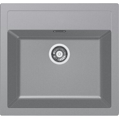 Franke Sirius SID 610 kamienny szary Tectonite 114.0476.406