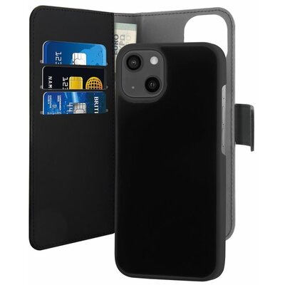 PURO Wallet Detachable Etui Portfel 2w1 do iPhone 13 Pro (Black) IPC13P61BOOKC3BLK