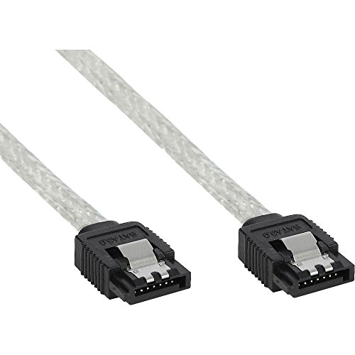 InLine SATA III (6Gb/s) kabel okrągły przeźroczysty - 0.3 m 27303R