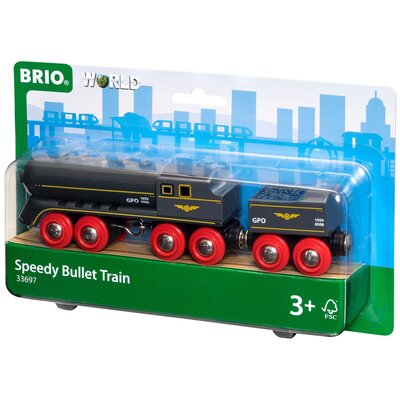 Brio Lokomotywa Speedy Bullet 33697