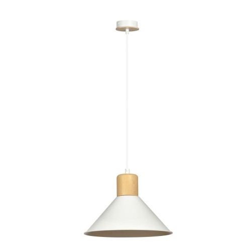 Emibig Rowen lampa wisząca 1-punktowa biała 1045/1 1045/1