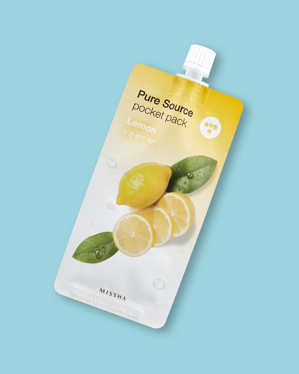 Missha Pure Source Pocket Pack Lemon 10 ml