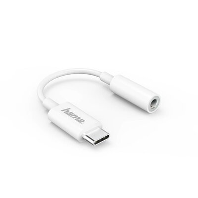 Hama 00183307 wtyczka USB-C gniazdo jac 3,5mm 183307