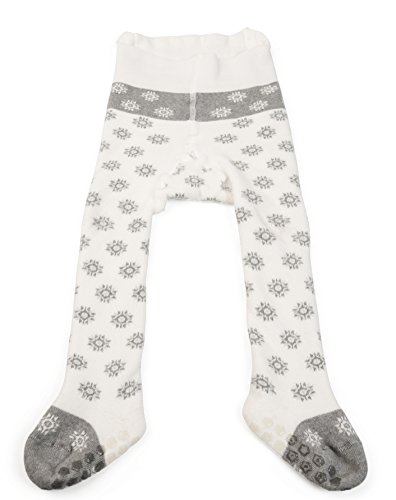 Grünspecht Grünspecht 665-00 Bio rajstopy do nauki chodzenia, rozmiar 3 (86/92), GOTS, białe