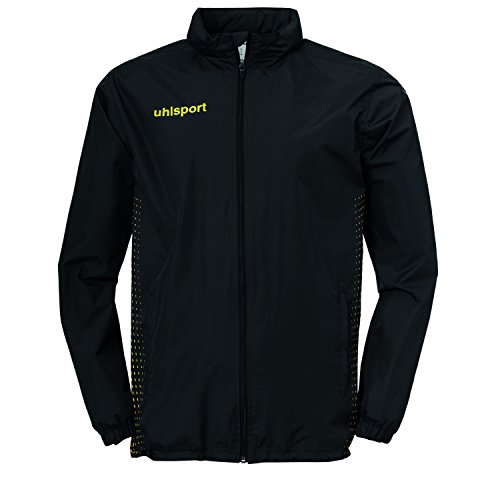 uhlsport Uhlsport Score męska kurtka przeciwdeszczowa, czarna/fluo żółta, XXL 100335207