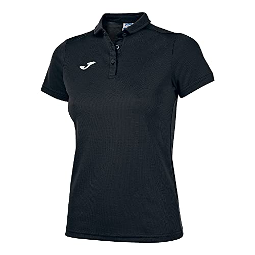 Joma Damska koszulka polo Hobby Mujer Negro M/C czarny Czarny - 100 M 900247.100_M