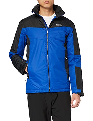 Regatta Kurtka męska Fincham, Spray/czarny (czarny), L RMP298