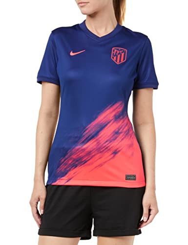 Nike Damska koszulka Atlético Madrid 2021/22 Stadium Away T-Shirt, Sport Red/White, Large CV8173