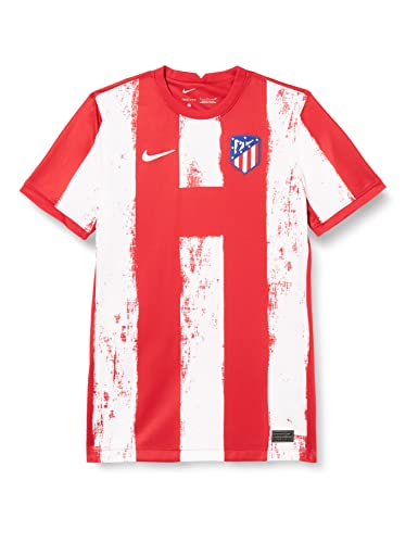 Nike Damska koszulka Atlético Madrid 2021/22 Stadium Home T-Shirt, Soar/Flügel Ivory, Large CV8174