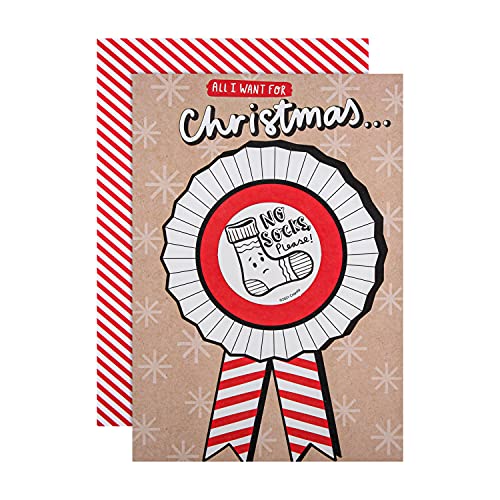 Hallmark Spersonalizowana kartka świąteczna od Hallmark - Crayola Color Me In Rosette Design 25562621