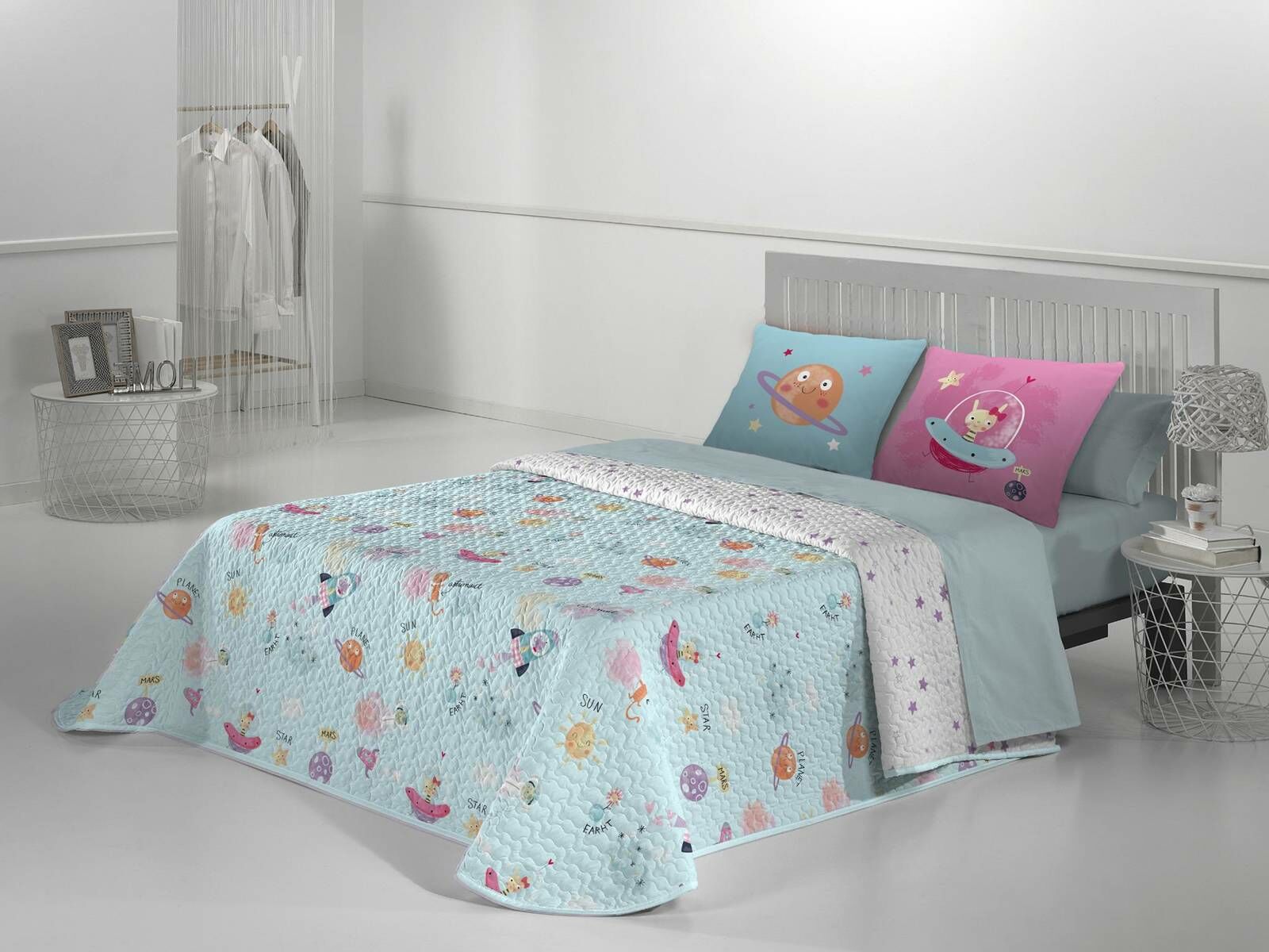 JVR Tejidos Narzuta Planet Aqua