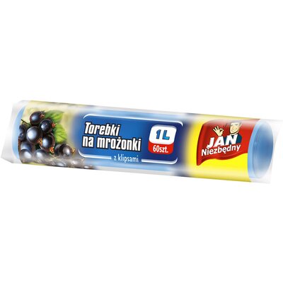 Jan Niezbędny Sarantis Torebki na mrożonki 1L 60 szt 8571006525