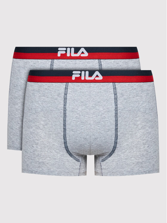 Fila Komplet 2 par bokserek FU5020/2 Szary