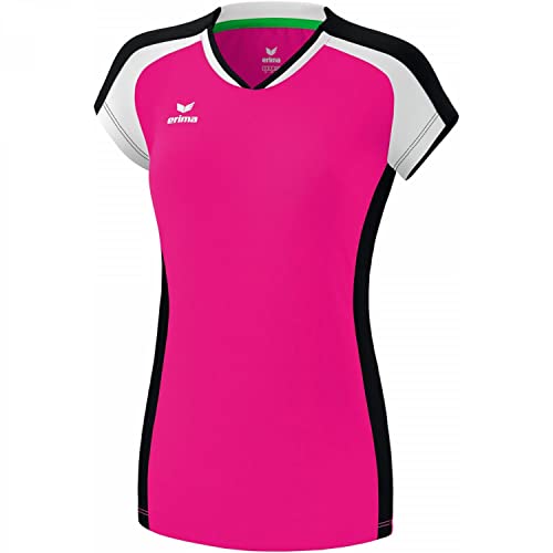 Erima Erima Damska koszula Gandia Pink Glo/Black/White 34 6282104