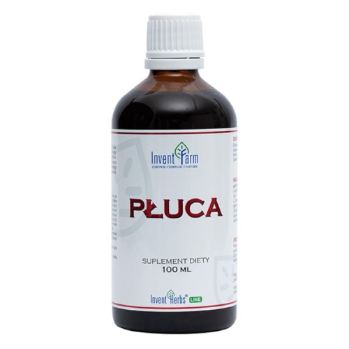 INVENT FARM Płuca 100 ml Invent Farm Eukaliptus Babka Lancetowata Mięta Pieprzowa Imbir Pieprz Cayene