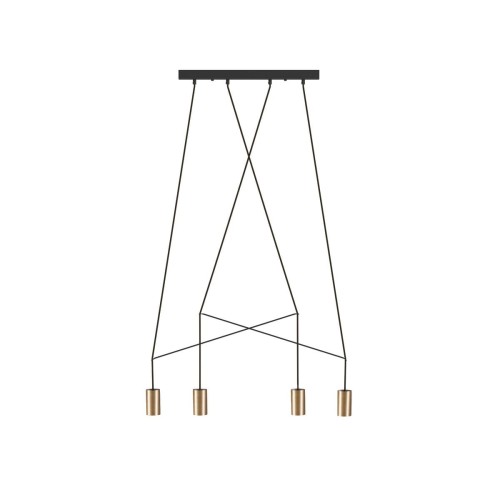 Nowodvorski Lampa Wisząca IMBRIA SOLID BRASS IV7957 Mosiądz
