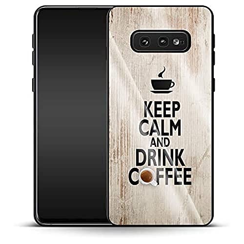 Luksusowe etui na telefon komórkowy Drink Coffee Samsung Galaxy S10e