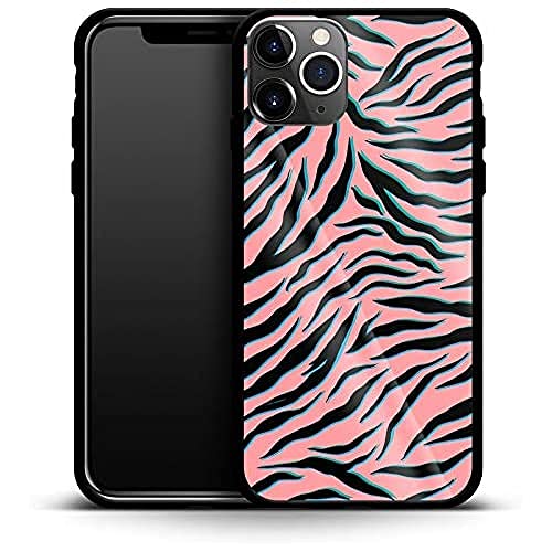 Luksusowe etui na telefon komórkowy Pink Zebra Apple iPhone 11 Pro