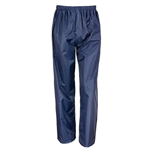 Result Unisex Dziecięce R226x Core Wodoodporne spodnie granatowy M