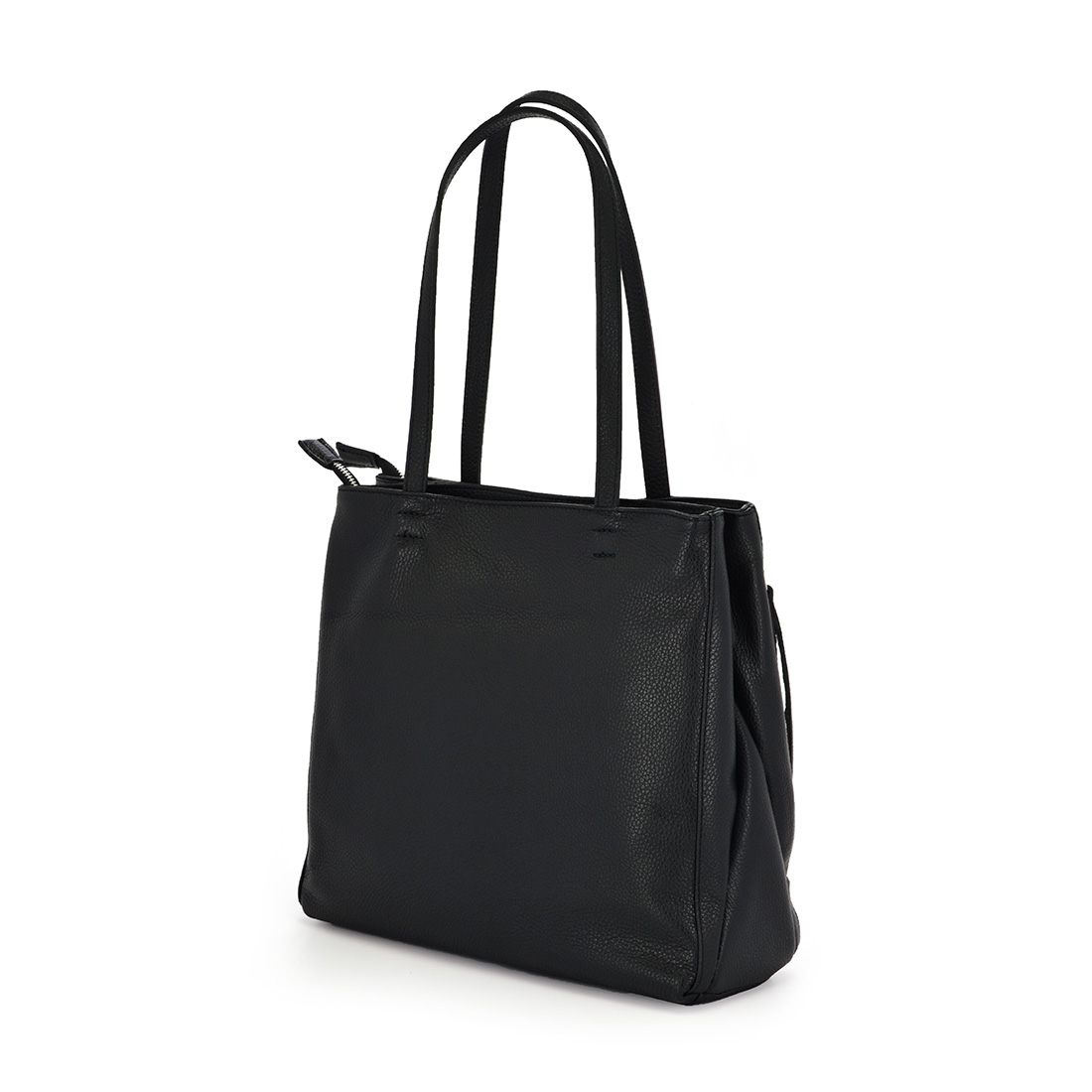 Elegancka stylowa duża damska skórzana shopperbag
