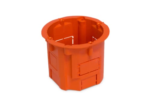 VOLTEO PUSZKA INSTALACYJNA 60X60 GŁĘBOKA POMARAŃCZOWA