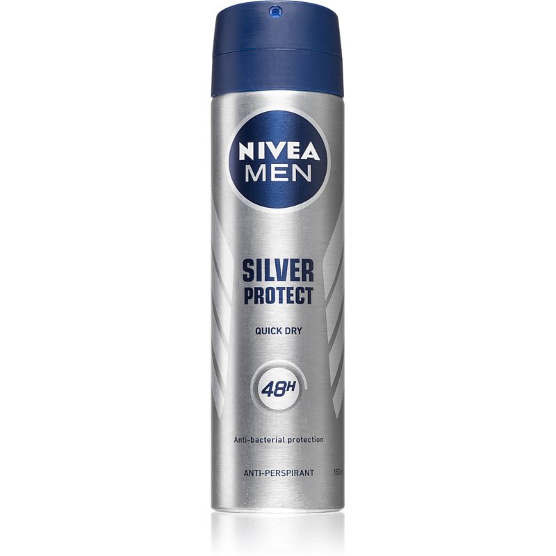 NIVEA NIVEA MEN Spray Antyperspirant Silver Protect 150 ml