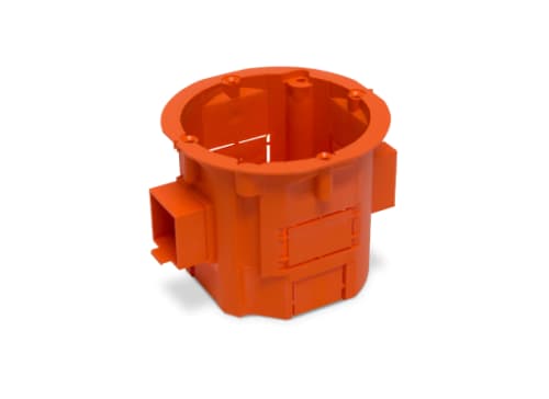 VOLTEO PUSZKA INSTALACYJNA 60X60 GŁĘBOKA SZEREGOWA POMARAŃCZOWA