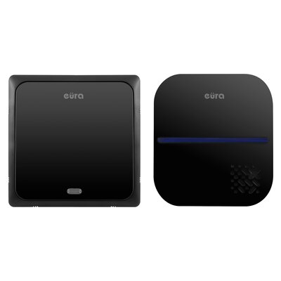 Eura-Tech Dzwonek Bezprzewodowy Bezbateryjny Blues 100m