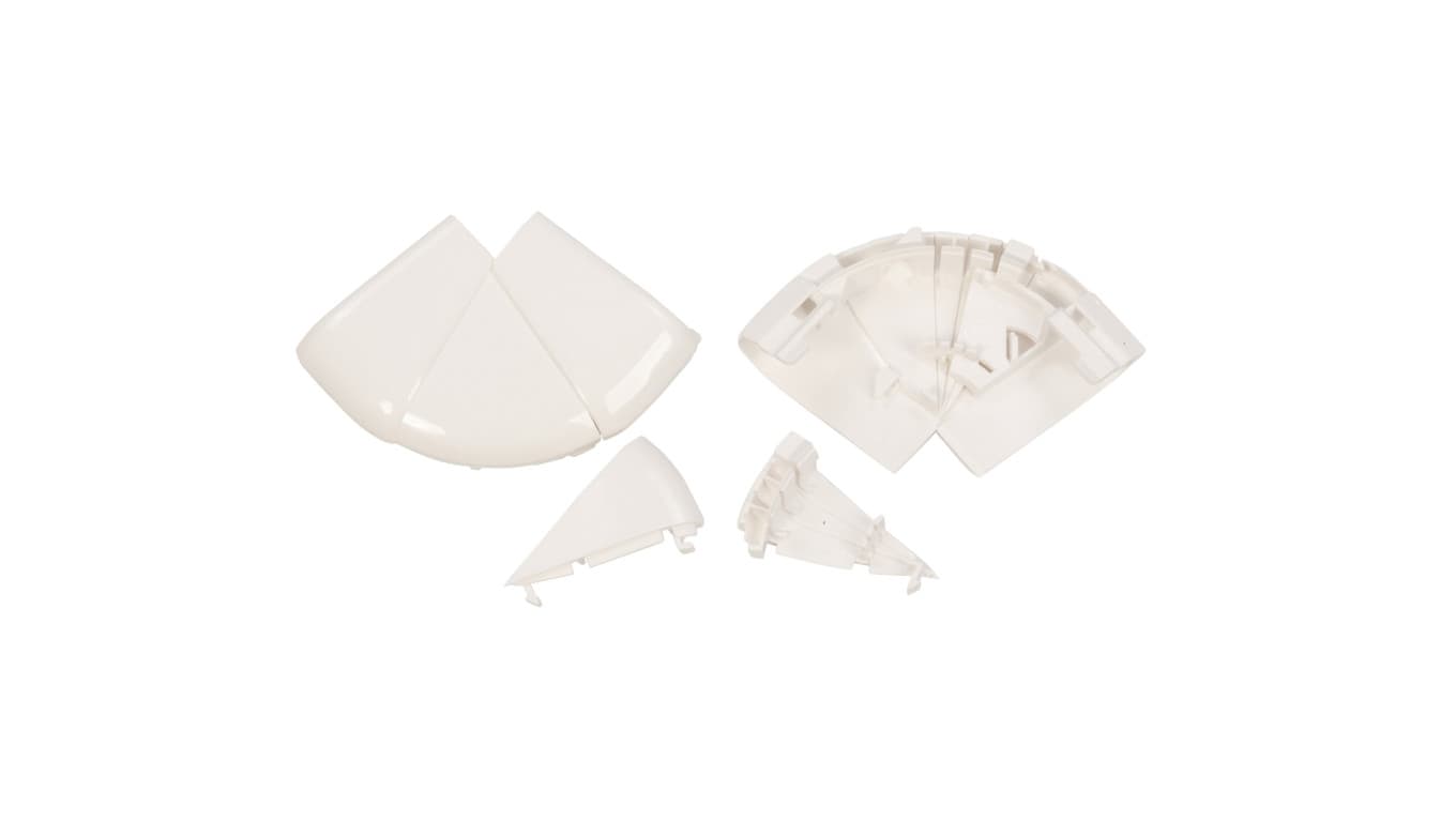 Legrand Naroże zewnętrzne regulowane DLP 50mm białe marki 10622.
