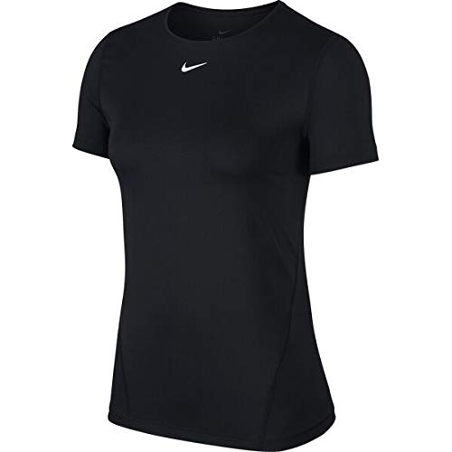 Nike Koszulka treningowa Pro Women's Short-Sleeve Training Top wielokolorowa Dark Beetroot/Black S