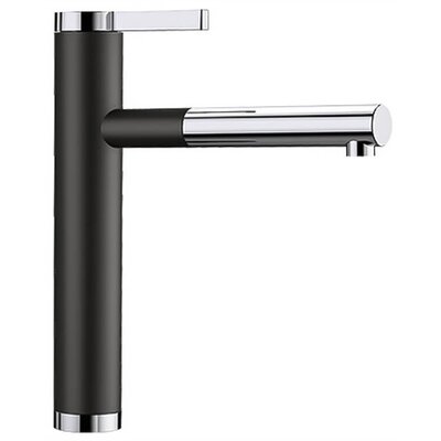 Blanco LINEE-S Silgranit-Look Czarny/Chrom 526171