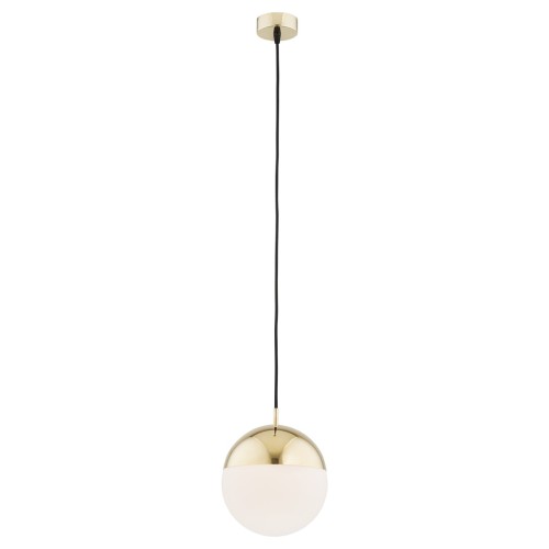 Argon Lampa wisząca LIVIA IP22 biało-złota E27