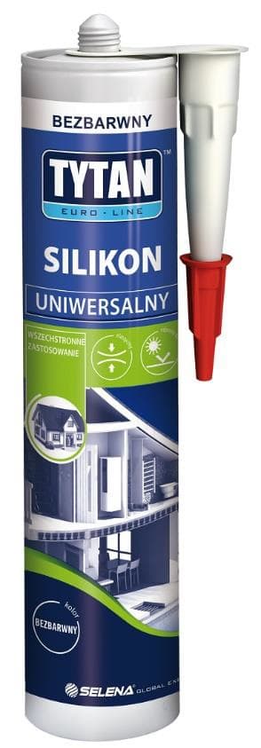 Silpac uniwersalny EURO-LINE TYTAN Professional biały 310 ml SIT-EL-UN-031-BI