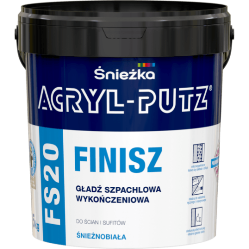 Gładź Szpachlowa wykończeniowa FS20 FINISZ 1,5 kg Acryl Putz