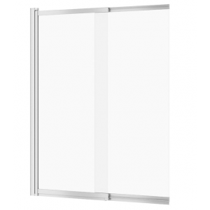 Cersanit S932-141 PARAWAN NAWANNOWY LARGA CHROM DWUSKRZYD$536OWY 140X115 PRZES SZK$537O TRANS
