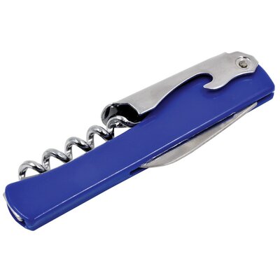 Fackelmann korkociąg nóż Sommelier z otwieraczem do butelek i Tire-bouchon-Argent Inox 49527