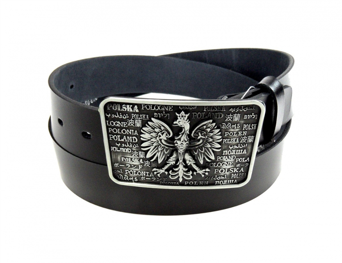 Klamra Bezniklowa Do Paska Sprzączka Pełna Blaszka Z Bolczykiem 40 mm Metalowa Solidna KBOL40/08 
