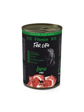 FITMIN - For life dog lamb jagnięcina dla psa puszka 400g