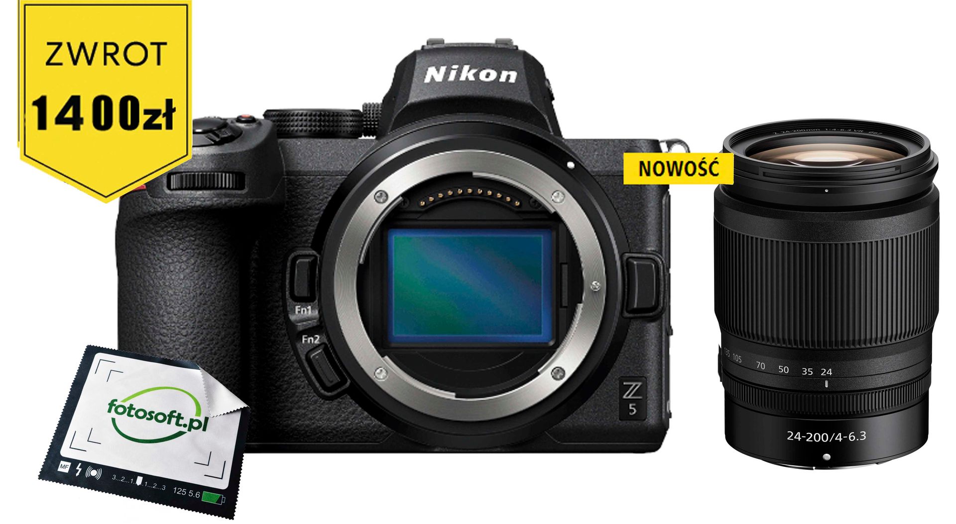 Nikon Z5 inne zestawy