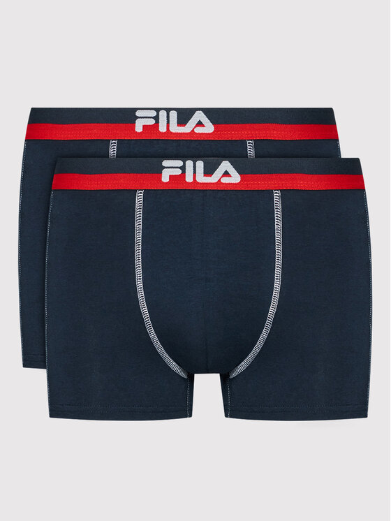 Fila Komplet 2 par bokserek FU5020/2 Granatowy