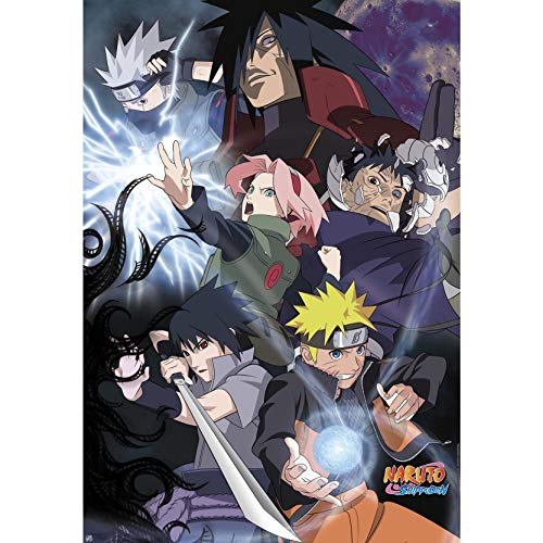 ABYstyle Studio ABYstyle ABYDCO314 - Plakat Naruto Shippuden, Grupa Ninja War