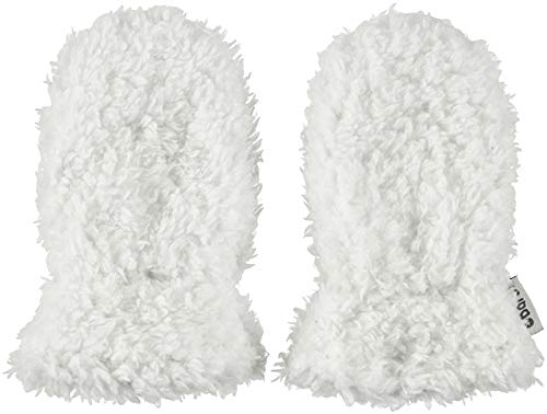 BARTS Unisex Baby Elisa Mitts rękawiczki, białe (Bianco 10), One size (rozmiar producenta: 43/46) 15-0000000394-10