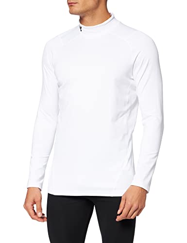 Under Armour Męska koszulka kompresyjna UA CG Armour Fitted Mock, ciepła warstwa bazowa dla mężczyzn, koszula kompresyjna do biegania, narciarstwa, zimowa zimna pogoda fitness top