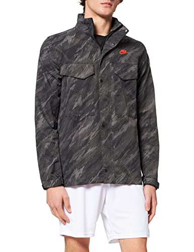 Nike Kurtka męska, czarny/pomarańczowy, L DD4662