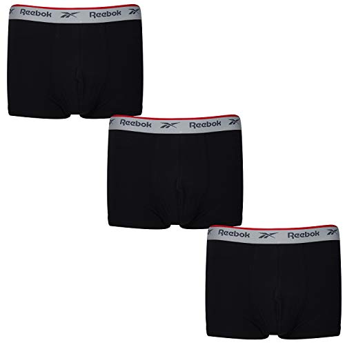 Reebok Reebok Bokserki męskie Ovett, Czarny, S U5_C8266_RBK_3PKA_S