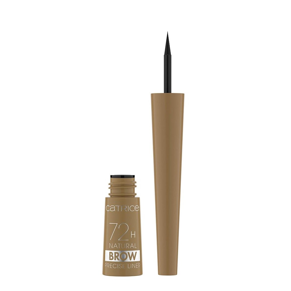 Catrice 72H NATURAL BROW PRECISE LINER - Wegański liner do brwi w pędzelku - 2,5 ml - 010 - LIGHT BROWN