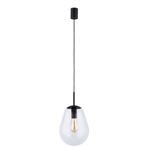 Nowodvorski Pear S lampa wisząca 1-punktowa czarna 7800 7800n