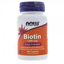 PRO NATURA NOW FOODS Biotin 1000 mcg 100 kaps